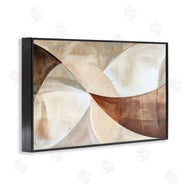 LSR Creative Studio | Curved Neutral Tones Abstraction