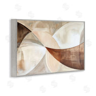 LSR Creative Studio | Curved Neutral Tones Abstraction