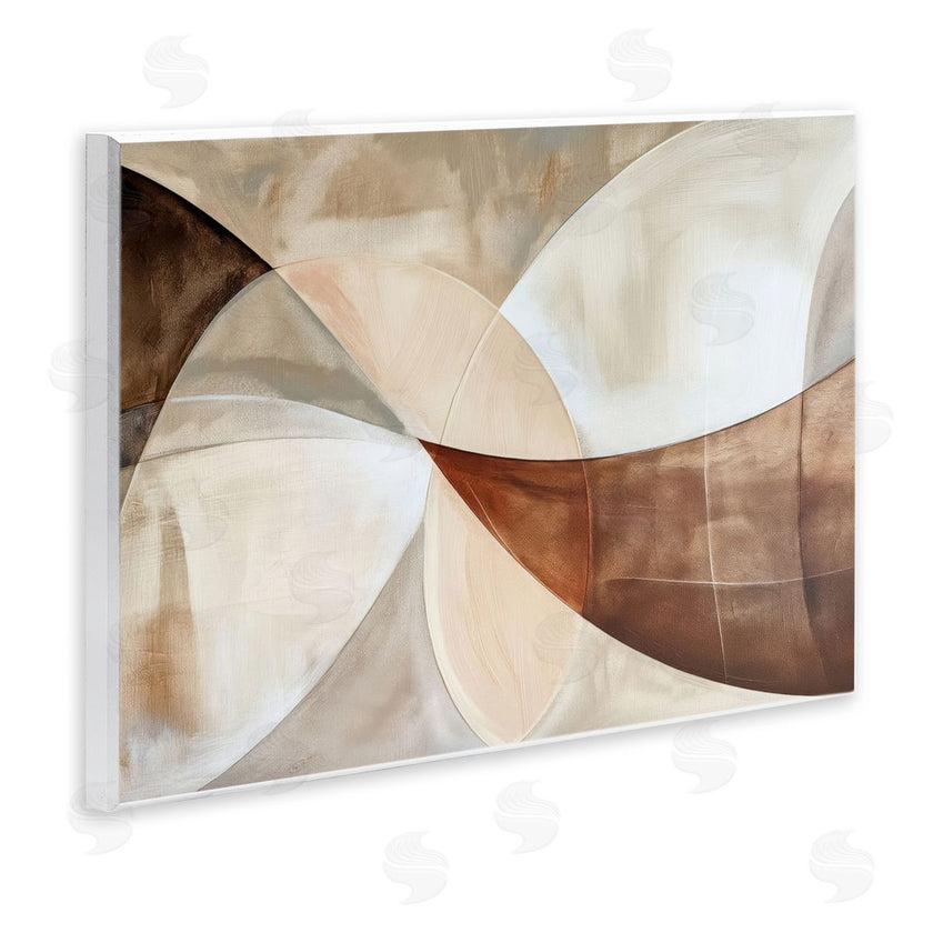 LSR Creative Studio | Curved Neutral Tones Abstraction