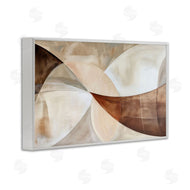 LSR Creative Studio | Curved Neutral Tones Abstraction