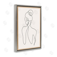 LSR Creative Studio | Minimal Woman Line Drawing