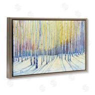 Paul Brent | Sunlit Winter Birch Trees