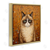 Arlington Prints | Grouchy Cat in Classic Style