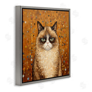 Arlington Prints | Grouchy Cat in Classic Style