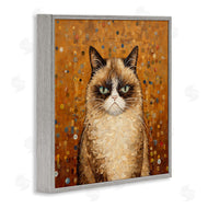 Arlington Prints | Grouchy Cat in Classic Style