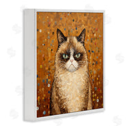 Arlington Prints | Grouchy Cat in Classic Style