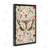 The Dutch Lady | Botanical Butterfly on Florals