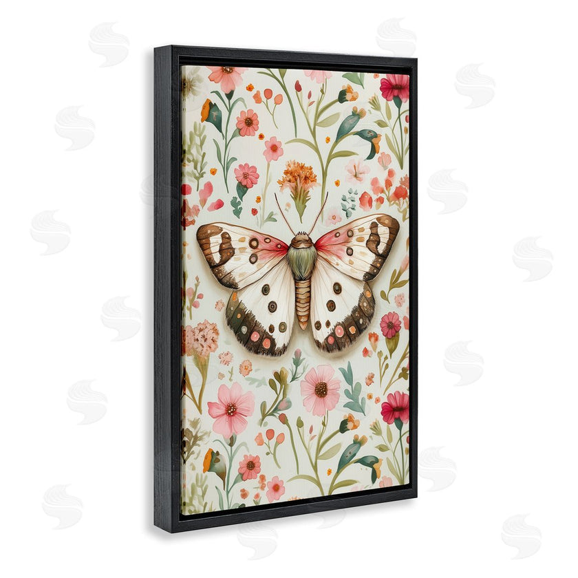 The Dutch Lady | Botanical Butterfly on Florals