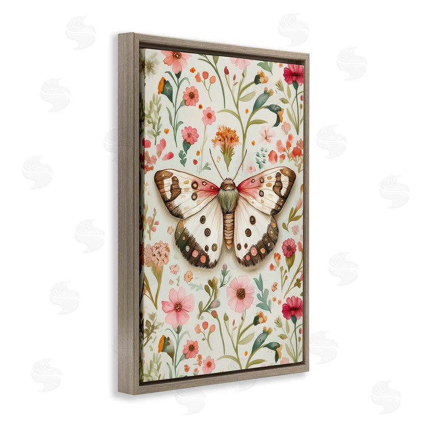 The Dutch Lady | Botanical Butterfly on Florals