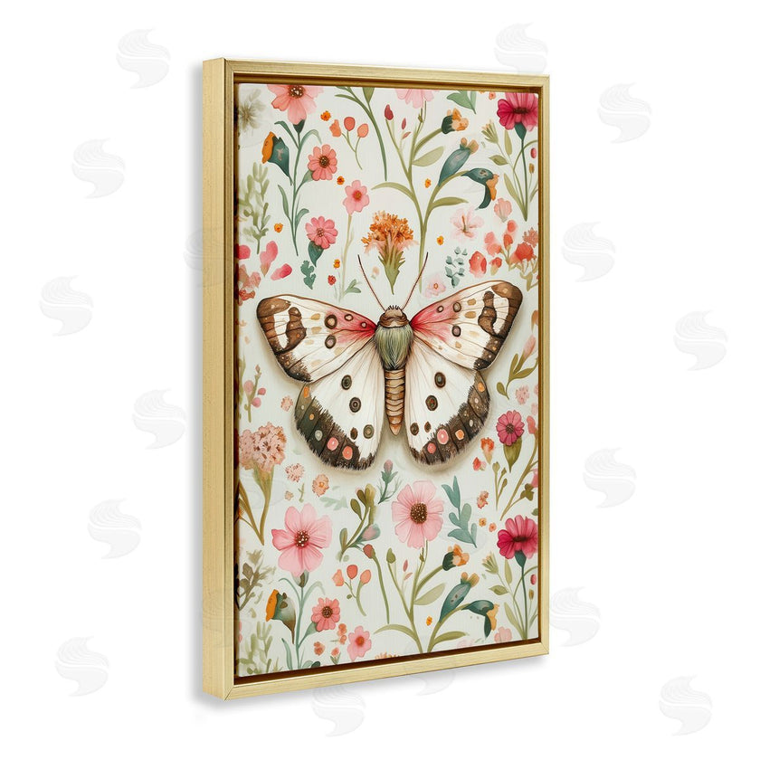 The Dutch Lady | Botanical Butterfly on Florals