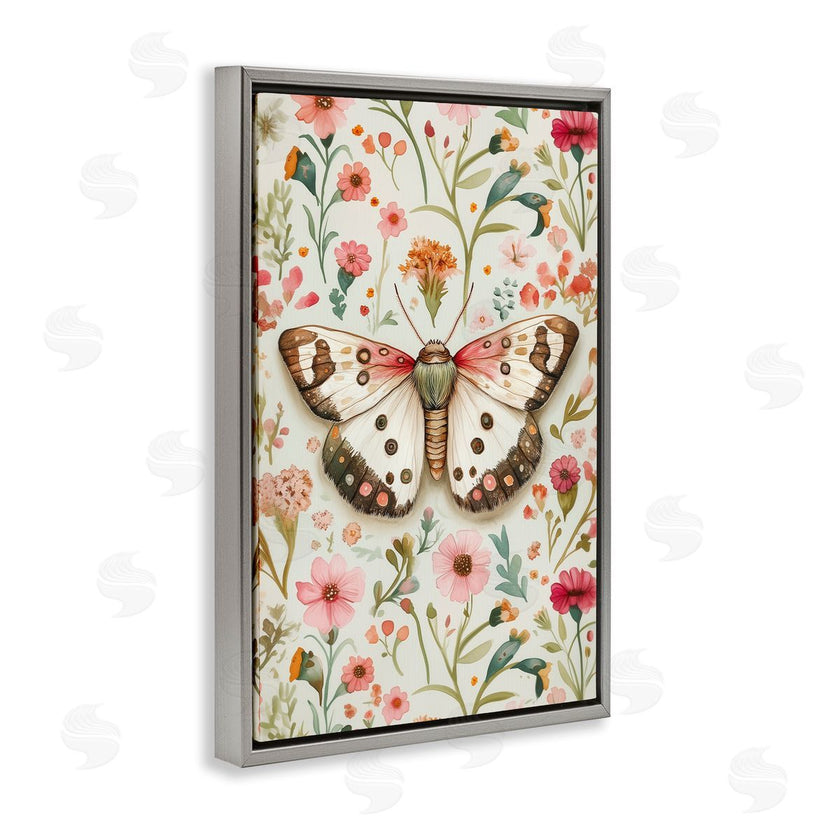 The Dutch Lady | Botanical Butterfly on Florals
