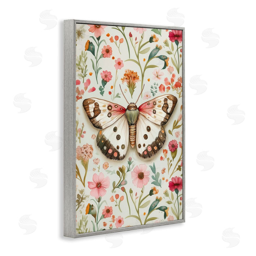 The Dutch Lady | Botanical Butterfly on Florals