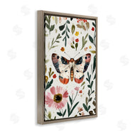 The Dutch Lady | Moth & Organic Flowers