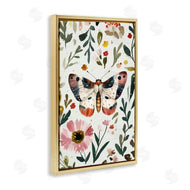 The Dutch Lady | Moth & Organic Flowers