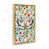The Dutch Lady | Butterfly & Bright Flowers