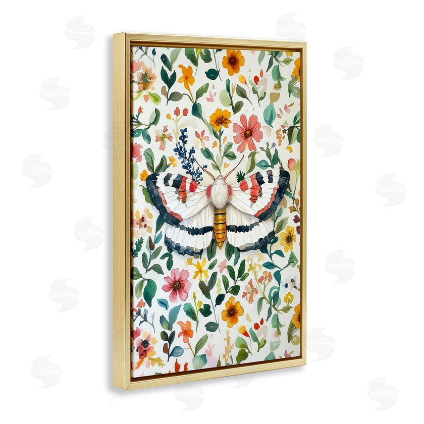The Dutch Lady | Butterfly & Bright Flowers