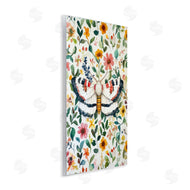 The Dutch Lady | Butterfly & Bright Flowers