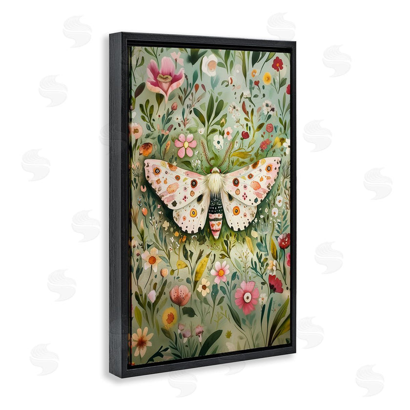 The Dutch Lady | Floral Moth & Botanicals