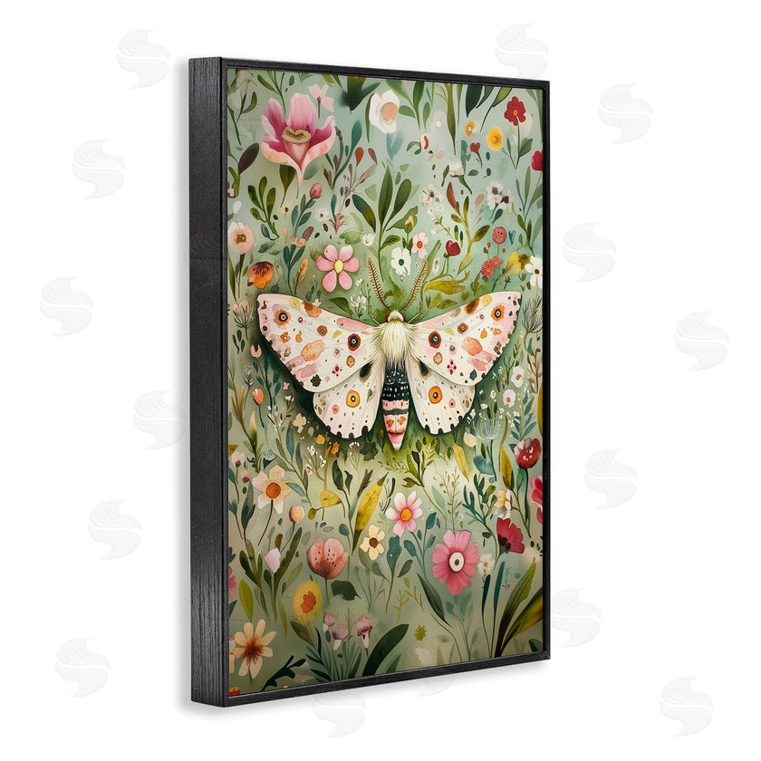 The Dutch Lady | Floral Moth & Botanicals