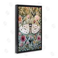 The Dutch Lady | Flower Speckled Moth Wings