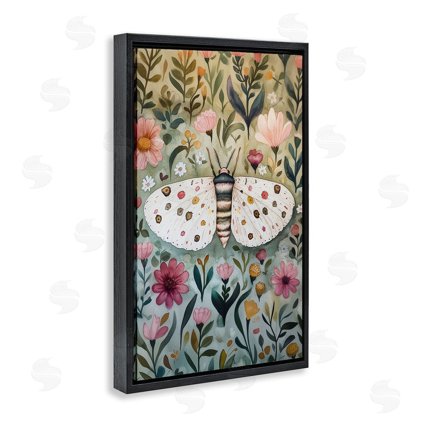 The Dutch Lady | Flower Speckled Moth Wings