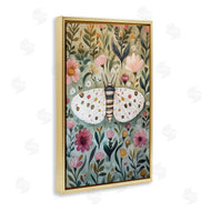 The Dutch Lady | Flower Speckled Moth Wings