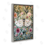 The Dutch Lady | Flower Speckled Moth Wings