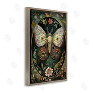 The Dutch Lady | Green Toned Victorian Moth
