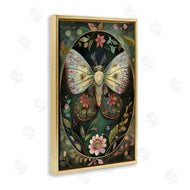 The Dutch Lady | Green Toned Victorian Moth