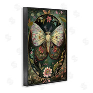 The Dutch Lady | Green Toned Victorian Moth