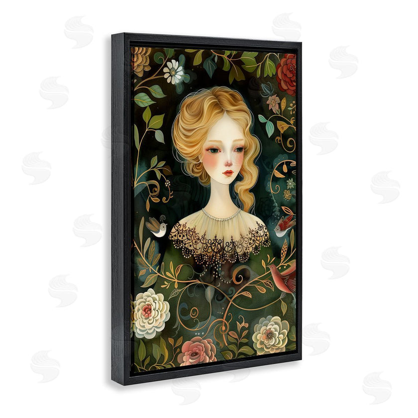 The Dutch Lady | Victorina Woman with Florals