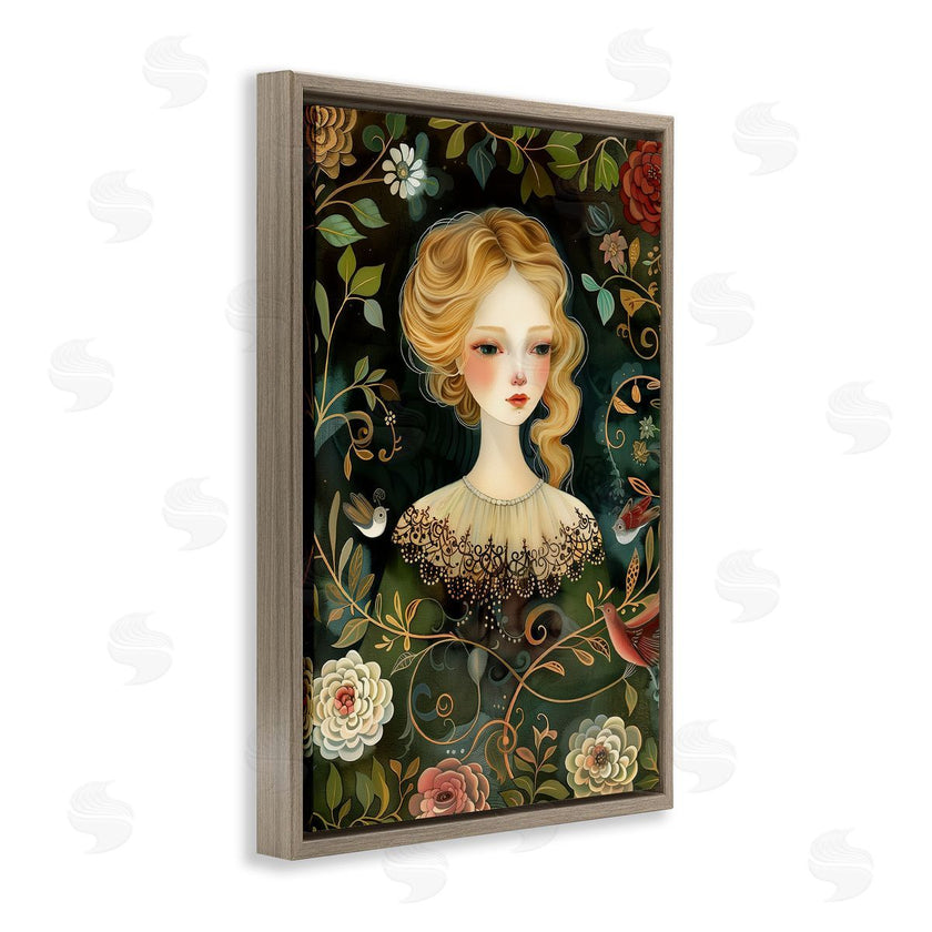 The Dutch Lady | Victorina Woman with Florals