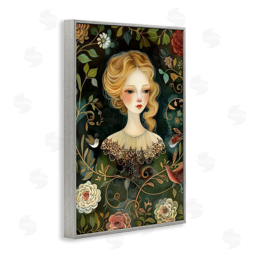 The Dutch Lady | Victorina Woman with Florals
