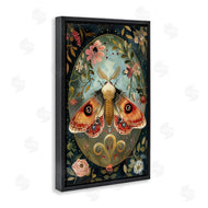 The Dutch Lady | Ornate Bordered Victorian Moth