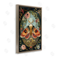 The Dutch Lady | Ornate Bordered Victorian Moth