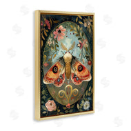 The Dutch Lady | Ornate Bordered Victorian Moth