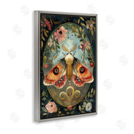 The Dutch Lady | Ornate Bordered Victorian Moth