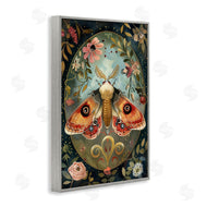 The Dutch Lady | Ornate Bordered Victorian Moth