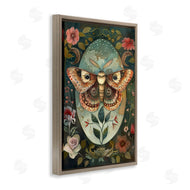 The Dutch Lady | Moth with Blooming Florals