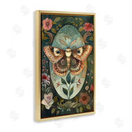 The Dutch Lady | Moth with Blooming Florals