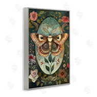 The Dutch Lady | Moth with Blooming Florals
