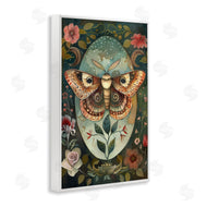 The Dutch Lady | Moth with Blooming Florals