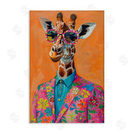 LSR Design Studio | Bright & Trendy Giraffe in Suit