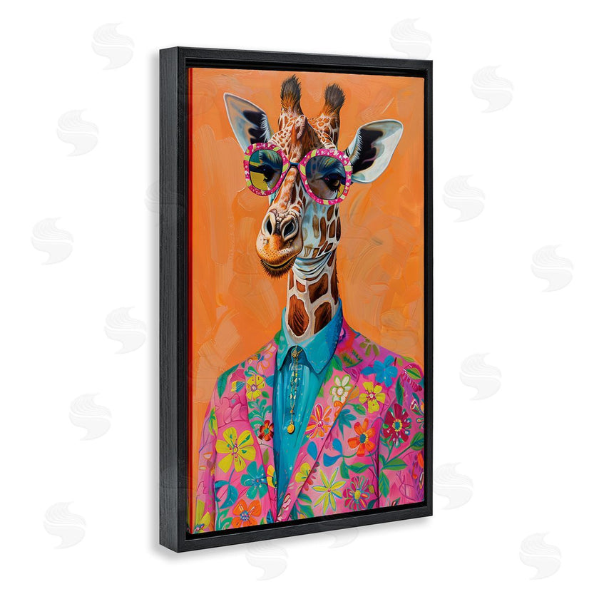 LSR Design Studio | Bright & Trendy Giraffe in Suit