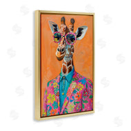 LSR Design Studio | Bright & Trendy Giraffe in Suit
