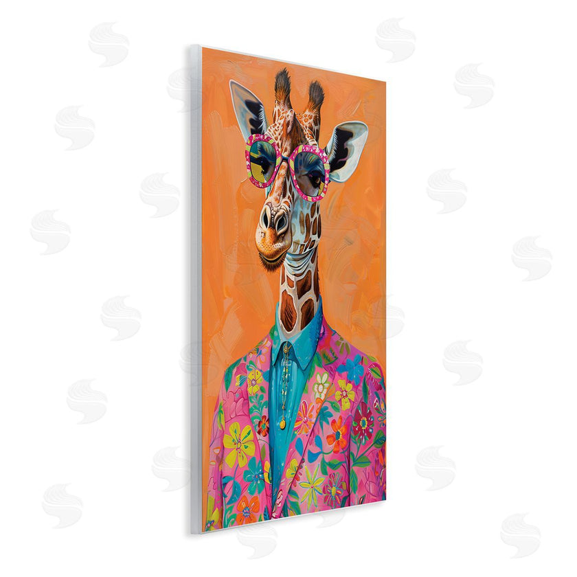 LSR Design Studio | Bright & Trendy Giraffe in Suit