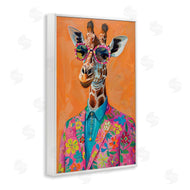 LSR Design Studio | Bright & Trendy Giraffe in Suit