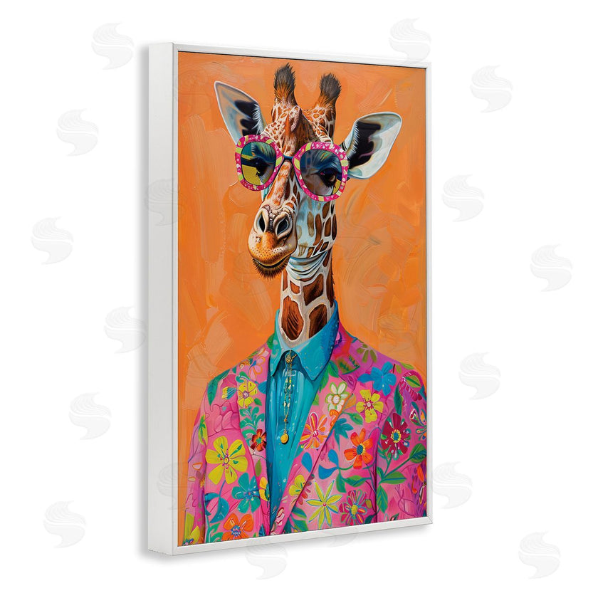 LSR Design Studio | Bright & Trendy Giraffe in Suit