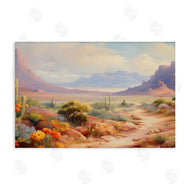 Franklyn Gregory | Flower Lined Desert Path