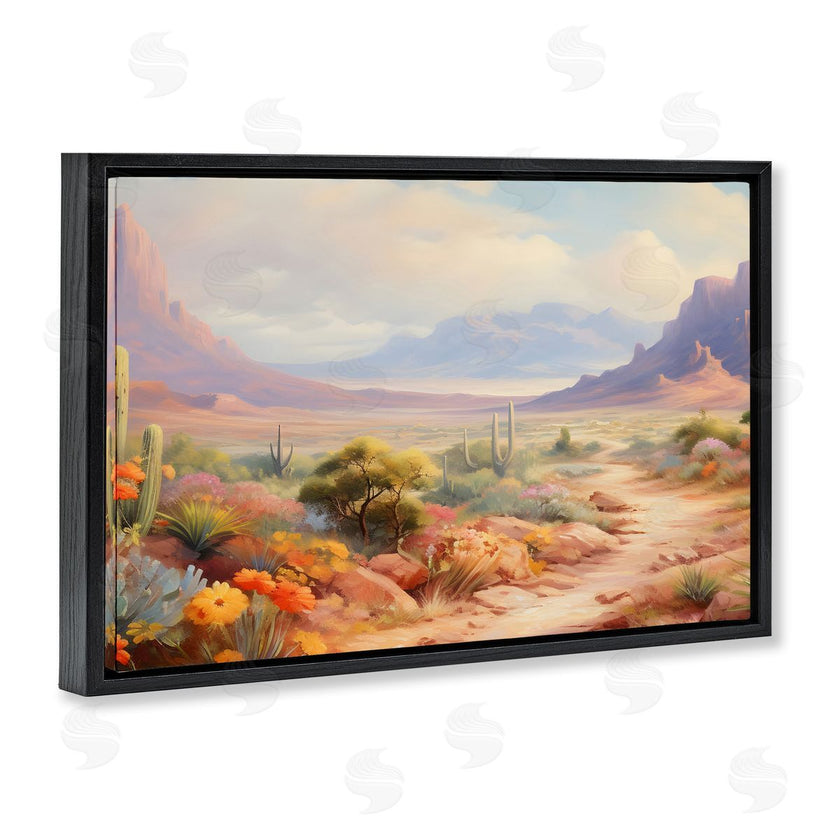 Franklyn Gregory | Flower Lined Desert Path